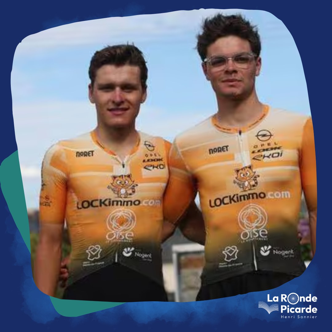 🙏 @mathispichon_ & @bastien_pichon2702 seront les locaux de l'étape 

Les deux jeunes coureurs originaires de l’Abbevillois cumulent chacun 3 victoires chez les élites cette année et figurent dans les 100 meilleurs coureurs français amateurs. Respectivement 12e et 4e du récent GP de la Somme. 

📷 Bastien (à gauche) et Mathis forment un duo au sein de l’équipe du CC Nogent-sur-Oise. | JEAN-FRANÇOIS QUINEBÊCHE

#CyclosportiveLaRondePicarde #LaRondePicarde #Picardie #Somme #HautsdeFrance #EaucourtSurSomme #Ekoi #Gravel #Route #HenriSannier #JohanMuseeuw #Cycling #Maillot2025 #CyclismePassion #dtswiss